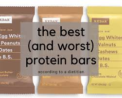 the best and worst protein bars