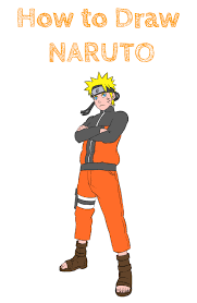 How to Draw Naruto - How to Draw Easy