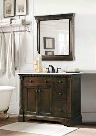 Legion Furniture 36 Antique Coffee Sink Vanity With Carrara White Top
