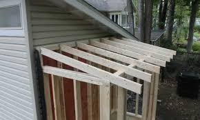 how to diy shed roof framing step by