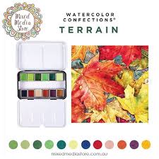 Prima Marketing Art Philosophy Watercolour Confections Terrain