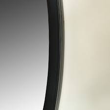 Extra Large Round Black Wall Mirror