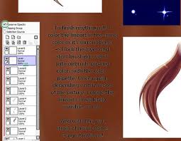 collection of paint tool sai tutorials