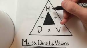 how to find density m volume easy
