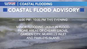 nws coastal flooding advisory in place