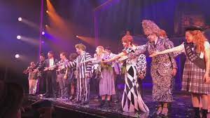 Beetlejuice curtain call 11 16 19 matinee. Broadwayworld We Re Here Live At The Opening Night