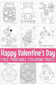free printable valentine s day coloring