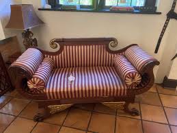 american empire antique sofas chaises
