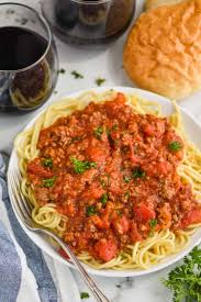 spaghetti meat sauce recipe simple joy
