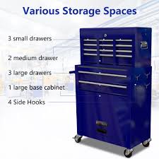lockable tool bo rolling tool chest