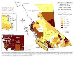 Aug 20, 2021 11:14 pm. This Map Shows Where The Coronavirus Hotspots Are In Bc Vancouver Is Awesome