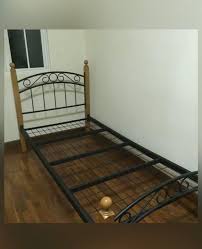 Single Metal Bed Frame Furniture