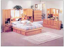oak waterbed furniture free