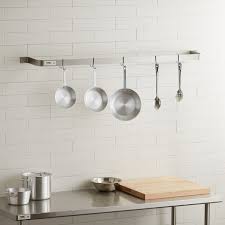 Pot Rack With 5 Double Prong Hooks