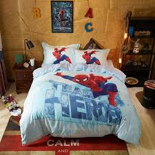Kid S Super Hero Spider Man Bedding Set