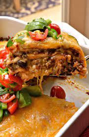 beef enchilada cerole small town woman