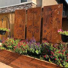 Privacy Outdoor Metal Wall