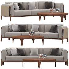 3d giorgetti urban sofa turbosquid