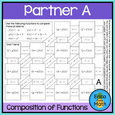 Composition Of Functions Activity