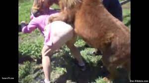 Delicious human pussy getting wrecked by an assertive animal