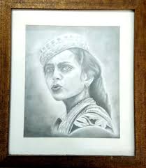 Being able to render your subject accurately as well as add shading and highlights. Buy Mademoiselle Sketch With Many Shades Of Pencil Protected By Glass Framed Painting At Lowest Price By Shobhika Rohatgi