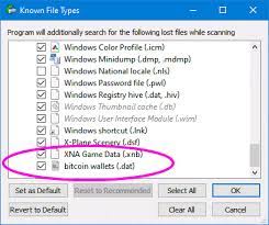 recover lost or deleted bitcoin wallet