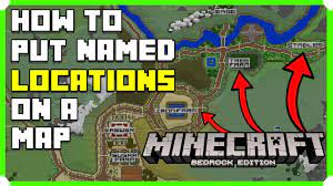 map in minecraft bedrock edition