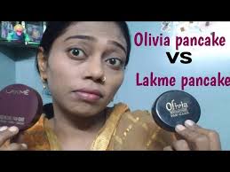 olivia pancake vs lakme pancake
