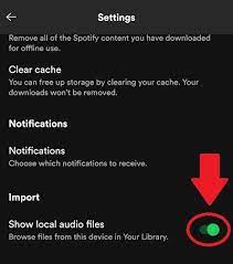 upload to spotify as local files