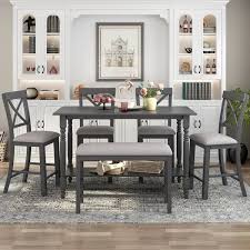 counter height dining table set table