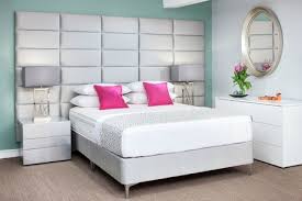 Custom Bed With Matching Wall Panels