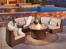 Modern Patio Pe Rattan Furniture Gas