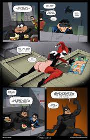 Batman- Batmetal - Porn Cartoon Comics