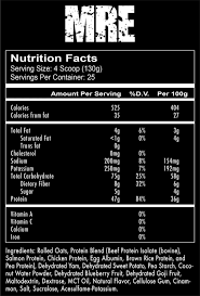 mre 25 servings 647603261683