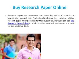 Buy Research Paper Online from Best Dedicated Writers 