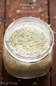 homemade ranch dressing mix chef in