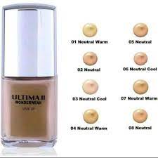 ultima wonderwear liquid foundation