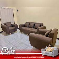 sofa set 3 1 1 seater perabotan rumah