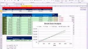 Create A Break Even Analysis Chart Pakvim Net Hd Vdieos Portal
