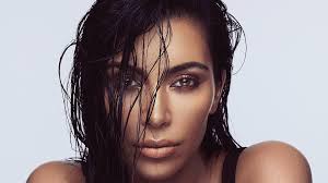 kim kardashian shares her first makeup