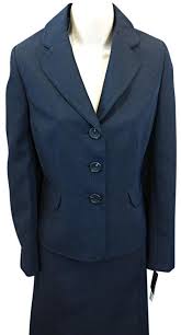 Evan Picone Navy 12p New Montepelier Skirt Suit Size Petite 12 L 69 Off Retail