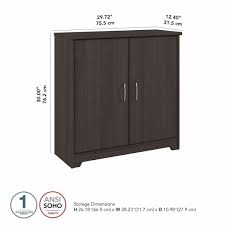 cabot small entryway cabinet with doors