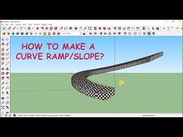 Sketchup Tutorial How To Make A Curve