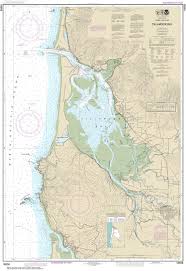 18558 Tillamook Bay Nautical Chart