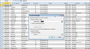 How To Create A Pivot Table In Excel 2010 Dummies