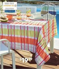 seerer tablecloth offer at aldi