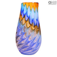 Falling Sun Vase Original Murano Glass