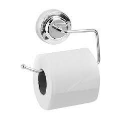 Buy toilet paper holders online at thebathoutlet � free shipping on orders over $99 � save up to 50%! Suction Cup Toilet Paper Roll Holder M W Maison White