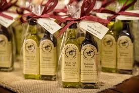Olive Oil Wedding Party Favors