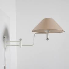 Wall Mounted Swing Arm Lamp 1980s For